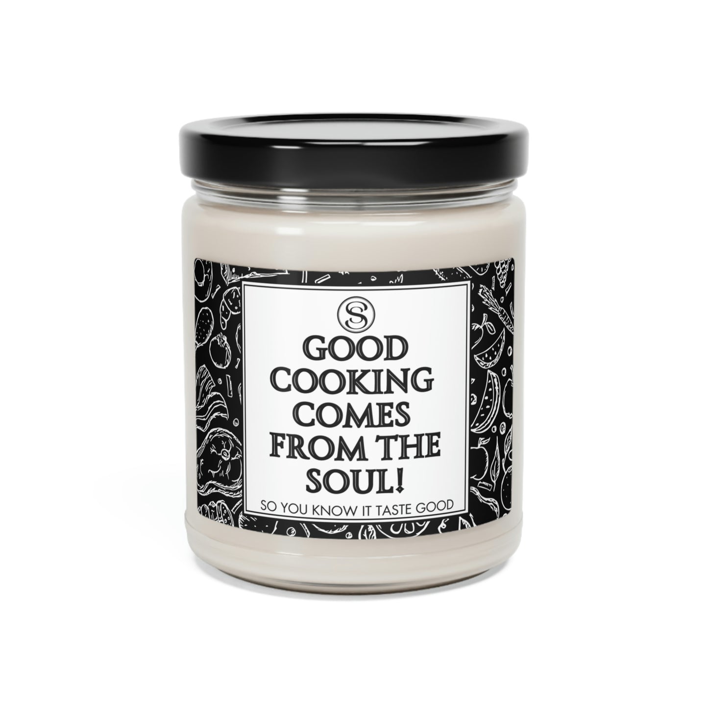 Good Cooking Comes From The Soul - Apple Harvest Scented Soy Candle, 9oz