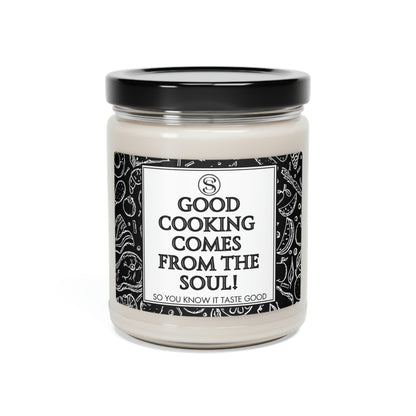 Good Cooking Comes From The Soul - Apple Harvest Scented Soy Candle, 9oz