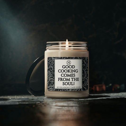 Good Cooking Comes From The Soul - Apple Harvest Scented Soy Candle, 9oz