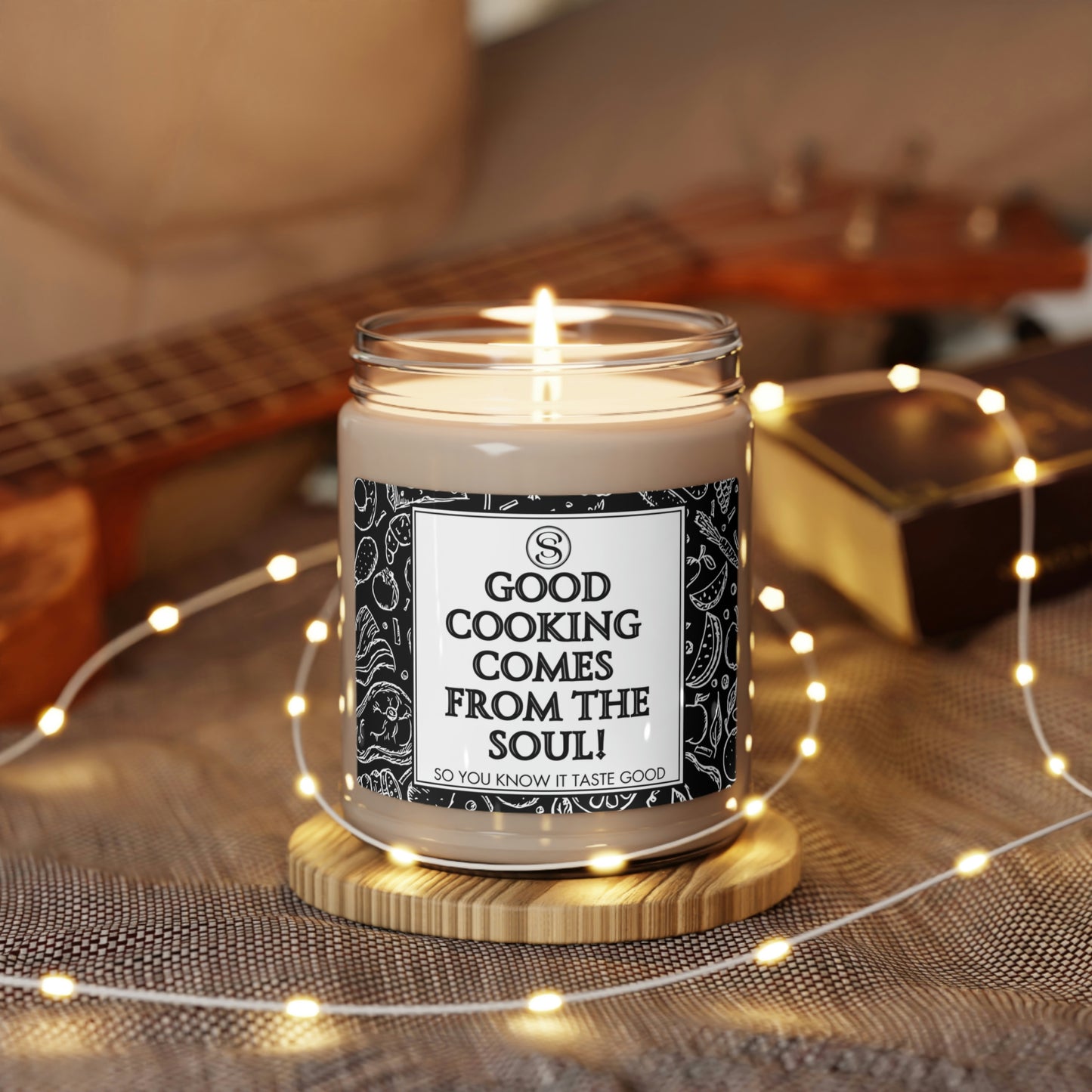 Good Cooking Comes From The Soul - Apple Harvest Scented Soy Candle, 9oz