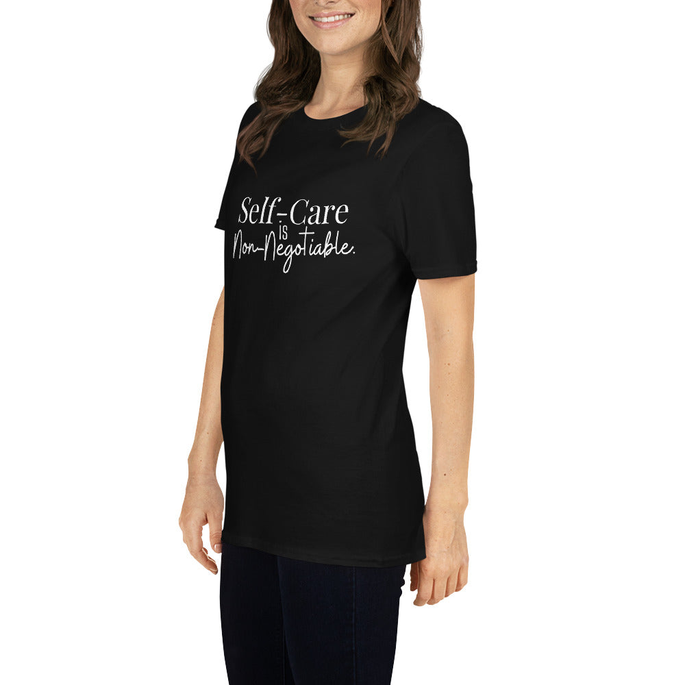 Self-Care - Women's Short Sleeve T-Shirt - Black, Navy, Heather