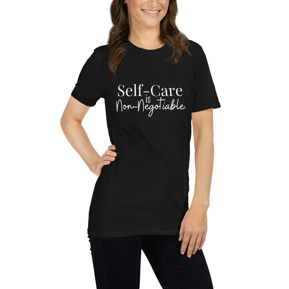 Self-Care - Women's Short Sleeve T-Shirt - Black, Navy, Heather