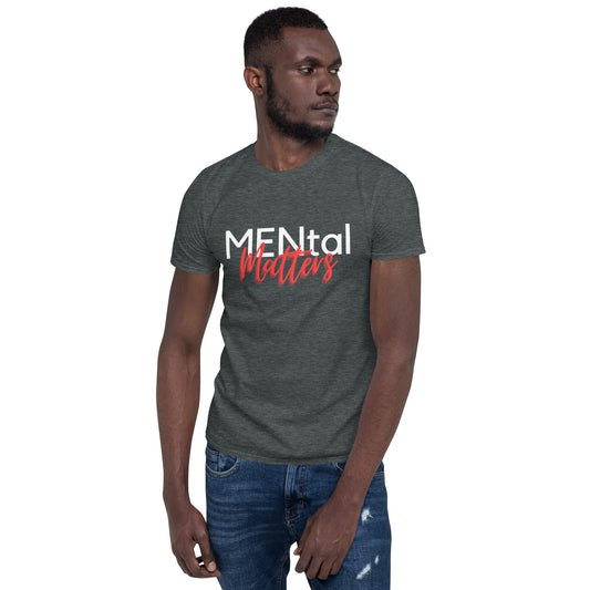 MENtal Matters - Men's Short Sleeve T-Shirt - Black, Navy, or Heather