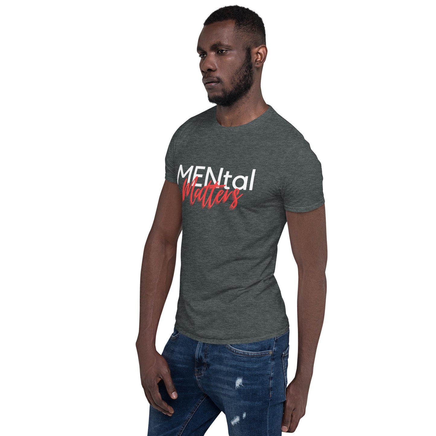 MENtal Matters - Men's Short Sleeve T-Shirt - Black, Navy, or Heather