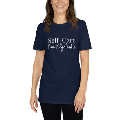 Self-Care - Women's Short Sleeve T-Shirt - Black, Navy, Heather