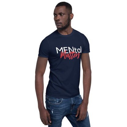 MENtal Matters - Men's Short Sleeve T-Shirt - Black, Navy, or Heather