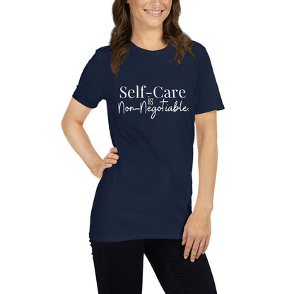 Self-Care - Women's Short Sleeve T-Shirt - Black, Navy, Heather